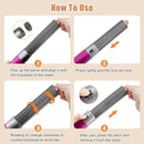 For Dyson Hair Dryer HDSeries and Dyson Airwrap HS01HS05 Auto Hair Curling Nozzles Cylinder Comb Fluffy Hair Straightening Brush