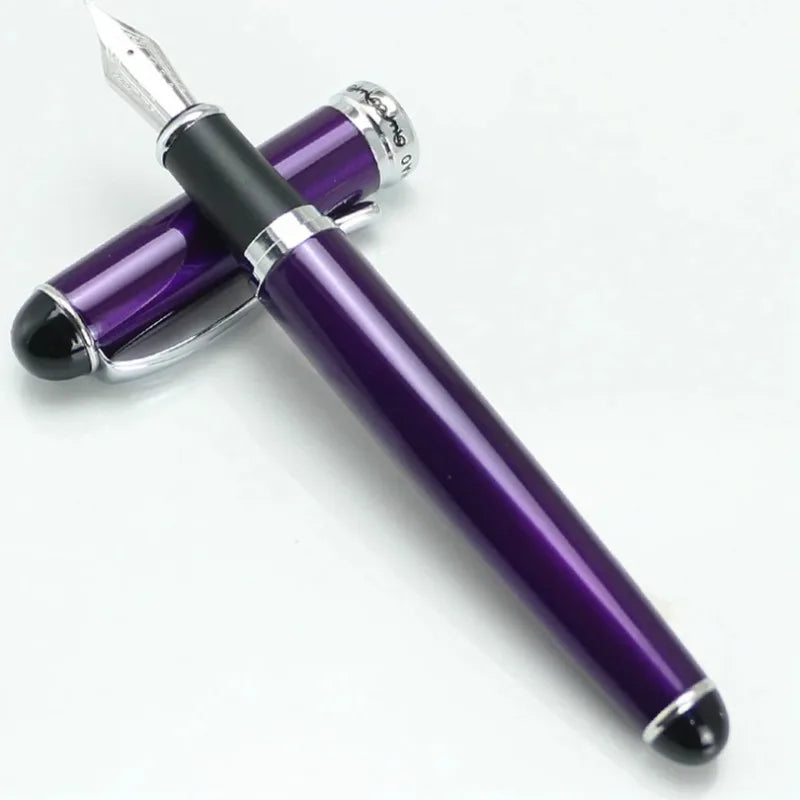 JINHAO X750 Fountain Pen Round Body English Engraved Copi Calligraphy Dip In Jinhao 750  Copperplate