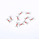 MOC City Building Blocks Character Accessories Mini Brick Audio Computer Brick Control Center Radar Keyboard Pattern Toy K037