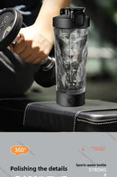 700ML Electric Blender Cup Portable Blender Cup Milk Powder Protein Powder Blender Automatic Shaker Cup Travel Outdoor Sport Gym