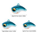 1 Stück rotierender Metall-VIB-Vibrationsköder, Spinner, Löffel, Angelköder, 6 g/14 g/26 g, Jigs, Forellen-Wobbler, Angel-Hardbaits, Angelzubehör, Pesca