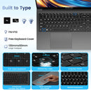 Teclast F17Plus Laptop, 17.3 Inches, for Intel N150, 16Gb Ram 512Gb Ssd, Windows 11 Pro, Notebook with 180 Rotation °   Mini-Hdmi Backlit Keyboard