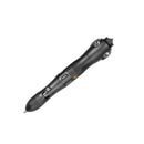Taktischer Stift Aluminiumlegierung Multifunktions-Dekompressions-Fingerspitzenkreisel-Stift mit Licht, Notfallhammer, Überlebensausrüstung, Anti-Wolf-Zubehör
