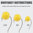 50pcs/bottle Corn Carp Floating Soft Fishing Lures 8 10 14mm Artificial Smell Round Baits Buoyancy Ball TPR Lure Chub Swimbait
