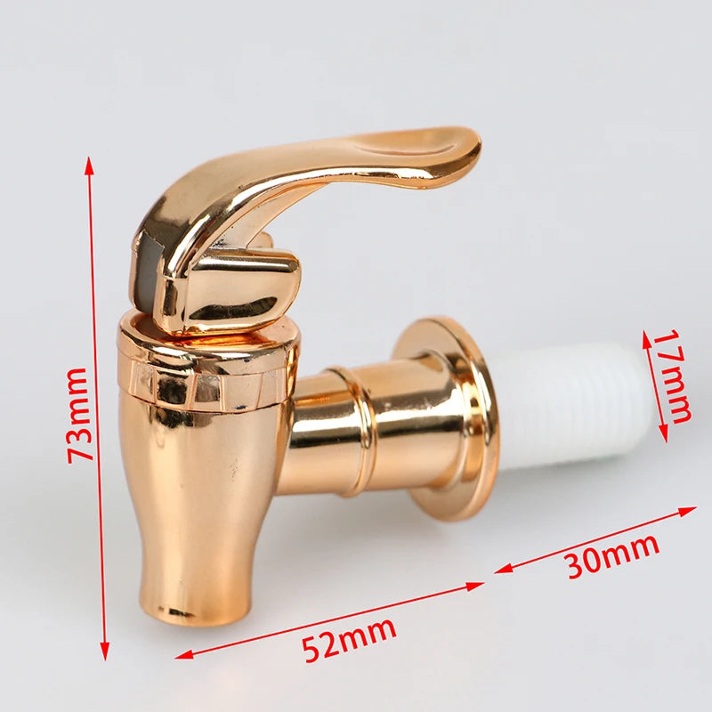 1PC Glass Wine Bottle Faucet Jar Wine Barrel Water Tank Faucet With Filter Wine Valve Water Dispenser Switch Tap Bibcocks Beer