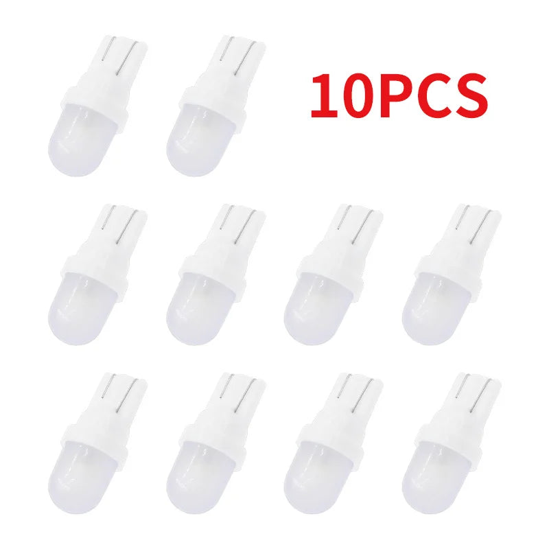 10PCS T10 5W5 Bayonet 1SMD LED Pinball Machine Light Bulb Lamp Non Ghosting Anti Flickering DC6V White Yellow Amber Red Pink