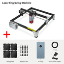 LASER TREE K1 Mini Laser Engraving Machine with 5W 10W Laser Head Laser Engraver Cutter Woodworking TTL Blue Light Laser Module