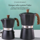 300/150ml Kaffeekanne Haushalts-italienische achteckige Moka Kaffeekanne Teekanne Büro Zuhause Reise Outdoor Camping Geschirr Ausrüstung