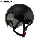 PEMILA Bicycle Helmet With Goggles Cycling Helmet Full Edge Wrapping Technology Bike Helmet Road MTB E-bike MTB Bicycle Helmet