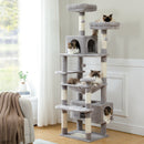 The Savannah | Multi-Level Cat Tree Tower with Scratching Posts & Condo