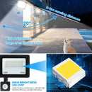 PIR Motion Sensor LED Flood Light 10W 20W 30W 50W 100W 150W 200W 300W AC220V IP66 Waterproof Spotlight Street Floodlight Outdoor
