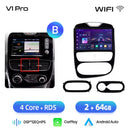 Junsun Android Wireless CarPlay Auto Car Radio For Renault Clio 4 ZOE 2012-2019 Car Intelligent Systems DSP SWC RDS GPS FM BT