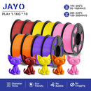 JAYO PLA PLUS Transparente 3D Printer Filament 1.75mm 1.1KG/Rolls 3D Printing Materials for 100% No Bubble &FDM 3D Pen DIY Gift