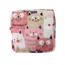 Damen kleines Kosmetiktaschen-Set Reißverschluss Mädchen Mini-Binden Make-up Lippenstift Taschen Reise Kopfhörer Münz-Organizer Beutel