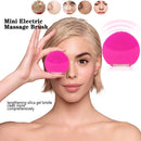 Silicone Facial Cleansing Brush, Electric Facial Cleanser, Deep Skin Cleansing, Massage Brush, Elegant