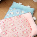 Dog's Nest Cat's Nest Summer Ice Silk Cold Mat Dog's Nest with Pillow Teddy Small Medium Sized Dog Bed Four Seasons Universal