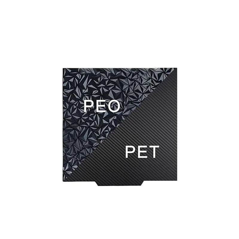 ENERGETIC 165x165mm Ender-2 Upgrade Black PEI Pro Double Sided Textured PEI PET PEO PEY Spring Steel Build Plate Magnetic Bed