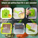 The Prep Architect | 22-in-1 Stainless Steel Vegetable Chopper & Slicer System