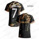2026 Street Graffiti Ronaldo SIU 7 Soccer Jersey Kids Adults Intelligent Design Edition Trendy Summer Football Creative AI Style