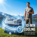 The Road Frost | 20-55L Portable Compressor Car Refrigerator 12V/24V with AC Adapter