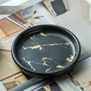 Marble Soap Dispenser Pump Bottle Ceramic Bathroom Accessory Set  Home Couple Mouthwash Cup Soap Dish Washing Tools Luxury