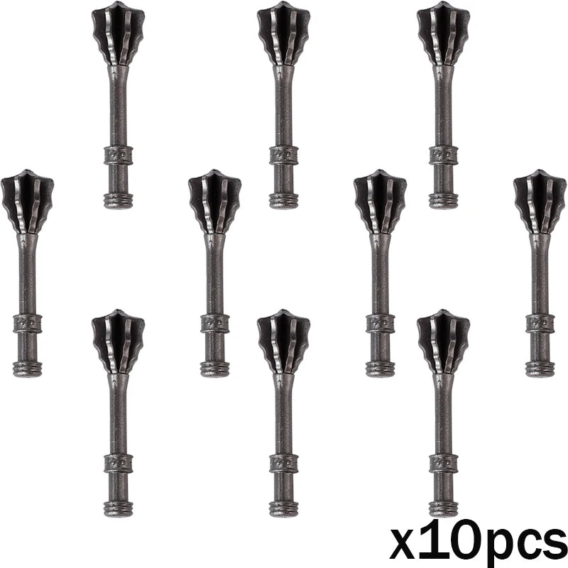 MOC Medieval Accessories Series Building Blocks Military Army Soldier Armour Shield Helmet Sword Crown Weapon Knight Bricks Toys