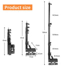 170cm 135cm 100cm Heavy Wall Mount Boom Arm Projector Bracket for Photography Studio Softbox Video Strobe Ring Lights