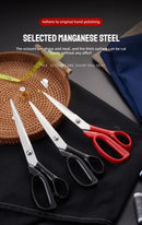 The Savile | 10-Inch Forged Stainless Tailor Shears — Professional Fabric & Leather