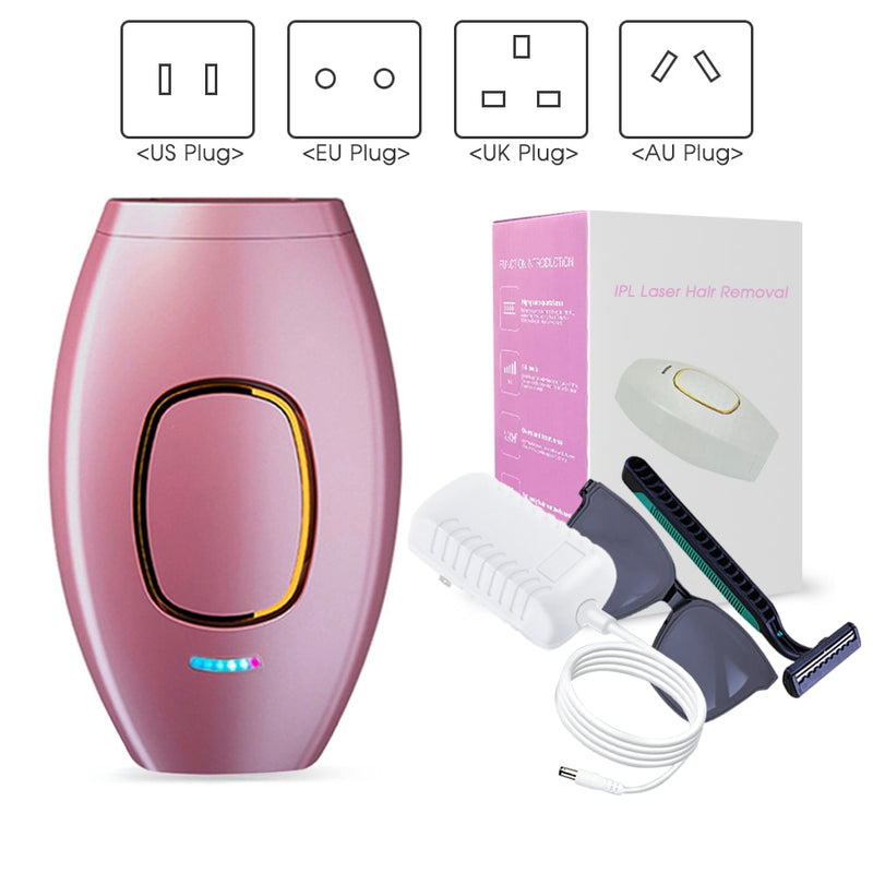 [ZS] Body Bikini IPL 500,000 Flash Depilator Pulses Permanent Laser Epilator Painless For Women Hair Removal Home Use Devices