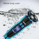 Electric Razor Electric Shaver Hair Cutting Shaving Machine for Men Clipper Beard Trimmer  Rotary Shaver 100% Water Proof