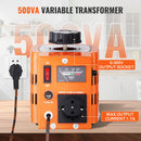 SucceBuy 500VA-3000VA Auto Variable Voltage Transformer 4 Extra Fuses 230V Input 0-300V Output AC Voltage Regulator Power Supply