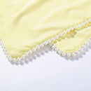 Sexy Pearl Patchwork Dress With Scarf Women Solid Sleeveless Tube Top Short Party Dresses Female 2026 Fashion Summer Robe Lady