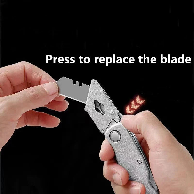 Metal Folding Pocket Knife нож Aluminum Alloy Utility Knives SK5 Blade Heavy Duty Unboxing Cutter Estilete Cuchillo Opener Tools