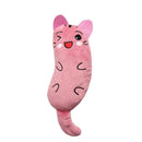 Niedliche Katzenspielzeuge Lustige interaktive Plüsch-Katzenspielzeuge Mini-Zähneknirschen-Katzenminz-Spielzeuge Kätzchen-Kauspielzeug-Maus Haustierzubehör