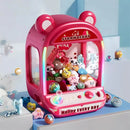 Greifautomat, Einhorn-Greifautomat für Kinder, Mini-Verkaufsautomat mit LED und Musik, wiederaufladbare Greifautomat-Spiele als Geschenk