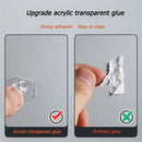 Kabelorganisator Acryl Kabelclips Kabelmanagement Kabelwickler Halter Wiederverwendbarer selbstklebender Kabelorganisator TV-PC-Kabelhalter