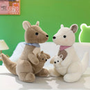 26cm 2-in-1 kangaroo plush toy, Australian kangaroo doll, super fun kangaroo plush toy, best gift for Easter