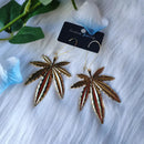 Big Golden Colour Sun Earrings Happy Celestial Jewelry Summer  Sunshine Fashion Beautiful Women Friend Gift Exaggerated Jewelry