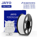 JAYO 1100G 3D HS PETG/ PLA/PETG/PLA+/PLA Meta/PLA Matte Filament 1.75mm 3D Printing Materials for 99% 3D FDM Printer & 3D Pen