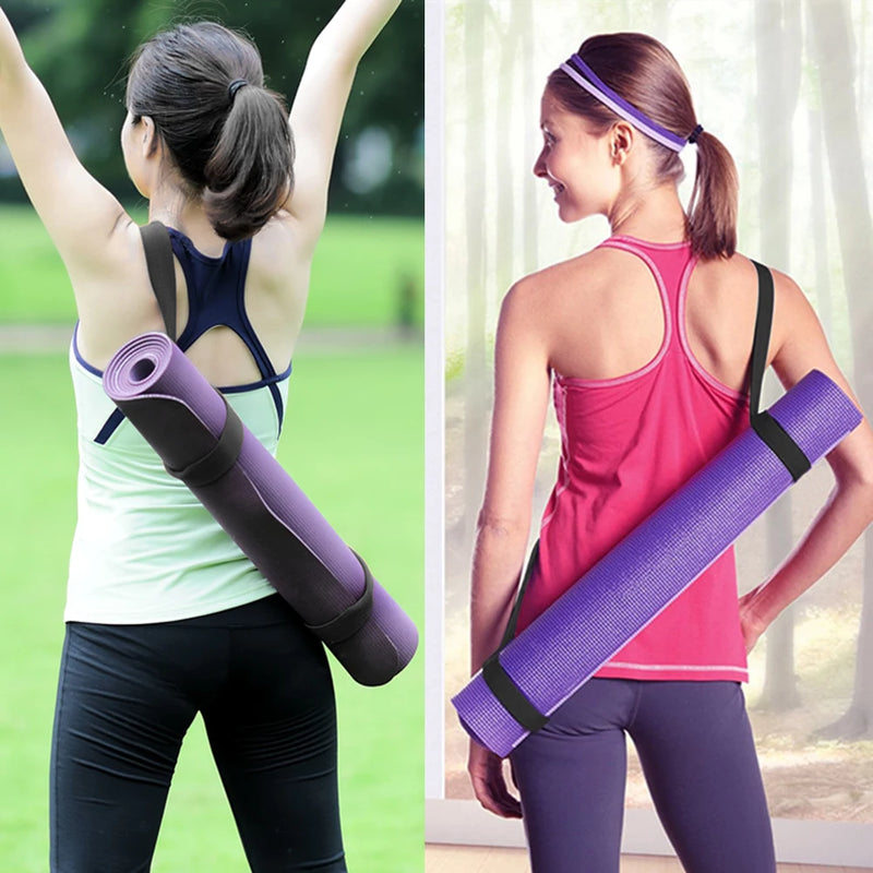 Yoga Shoulder Strap Exercise Sport Sling Shoulder Carry Adjustable Carrying Home Gym Fitness Equipment