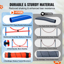 SucceBuy Dog Agility Training Equipment 5PCS Set Upgrade with Adjustable Hurdles Extend Tunne Puppy Obstacle Course Kit with Bag