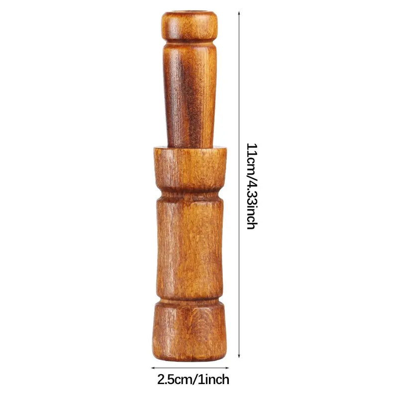 Wooden Whistle Duck Calls Loud Realistic Sound Lures for Hunting