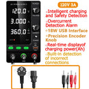 60V 20A Adjustable Laboratory Power Supply, 1200W High-precision Bench Power Supply for Battery Charging, OCP, Memory Storage