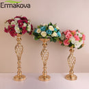 ERMAKOVA Flower Arrangement Stand Vase Pillar Candle Holders Wedding Party Dinner Centerpiece Event Restaurant Hotel Decoration