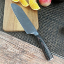 Carbon Steel Santoku Kitchen Knife for Home Restaurant Razor Sharp Japanese Chef Ergonomic Handle