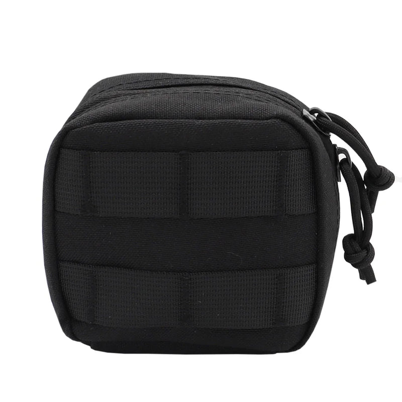 VULPO Tactical Mini Multi-purpose MOLLE EDC Tool Pouch Knife Compass Flashlight Card Storage Bag Hunting Camping Micro Waist Bag