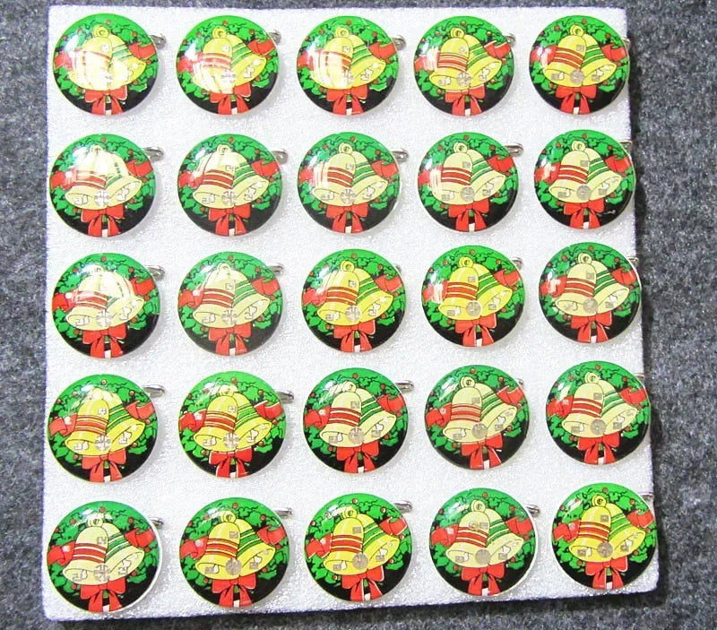 25pcs Party Love LED Flashing Brooch Pin Cartoon Light up Glow Badge Gift Cosplay Navidad Wedding Festival Halloween Christmas