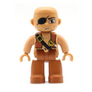 Big Size Action Figures City Princess Policemen Family Building Block Doll Character Accessory Assembly Toys for Children Gift