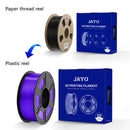 JAYO PLA PLUS Transparente 3D Printer Filament 1.75mm 1.1KG/Rolls 3D Printing Materials for 100% No Bubble &FDM 3D Pen DIY Gift