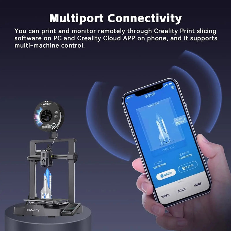 CREALITY Ender 3 V3 KE Silent Motherboard 32 Bit Silent Mainboard with MS35774 Driver For Creality Ender 3 V3 KE 3D Printer